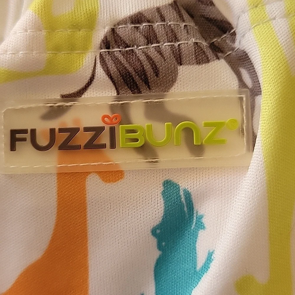 FuzziBunz NWOT Adjustable Pocket Diapers Bundle of 3